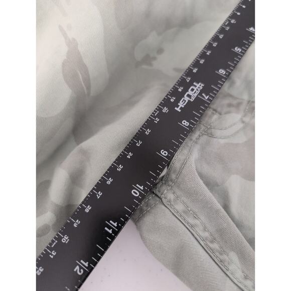 Jordan Craig Cargo Pants Men 36 (35x32)* Camo Green Cotton Relaxed Straight Leg - Picture 7 of 10